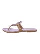 Tory Burch Patent Leather Flip Flops