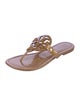 Tory Burch Patent Leather Flip Flops