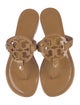 Tory Burch Patent Leather Flip Flops