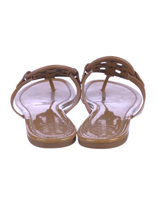 Tory Burch Patent Leather Flip Flops