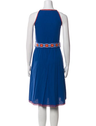 Tory Burch V-Neck Knee-Length Dress