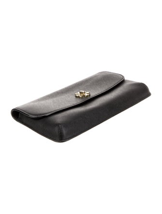 Tory Burch Saffiano Leather Clutch