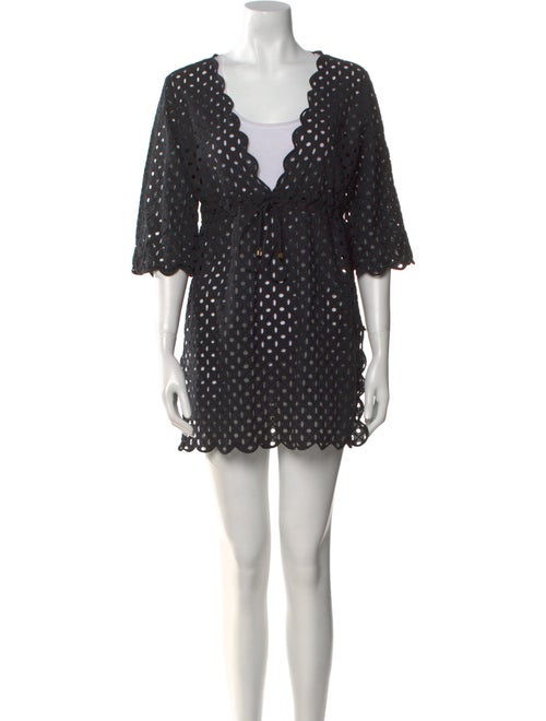 Tory Burch V-Neck Mini Dress