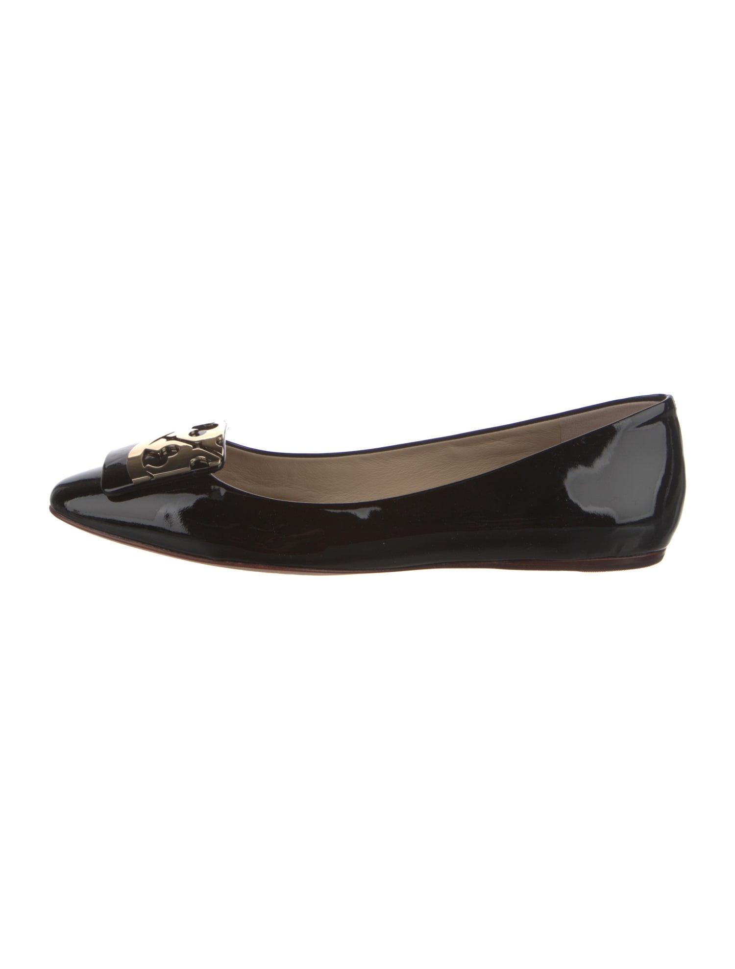 Tory Burch Patent Leather Ballet Flats