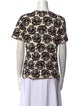 Tory Burch Printed Crew Neck T-Shirt