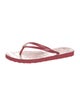 Tory Burch Rubber Printed Flip Flops