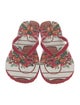 Tory Burch Rubber Printed Flip Flops