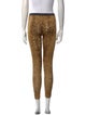 Tory Burch Silk Skinny Leg Pants