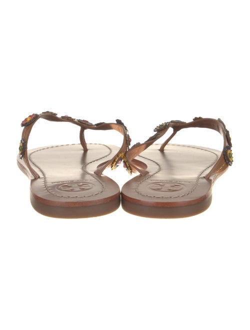 Tory Burch Leather Flip Flops