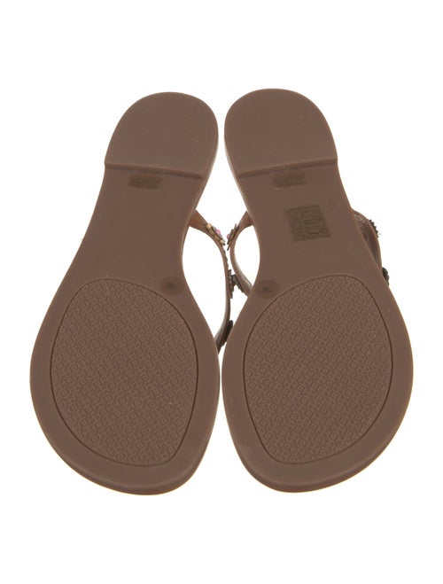 Tory Burch Leather Flip Flops