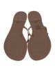 Tory Burch Leather Flip Flops