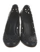 Tory Burch Leather Lasercut Accents Pumps
