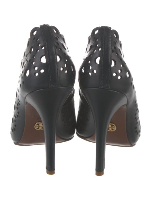 Tory Burch Leather Lasercut Accents Pumps