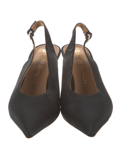 Tory Burch Satin Slingback Pumps