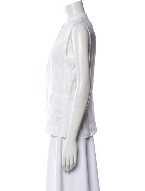 Tory Burch Silk Mock Neck Blouse