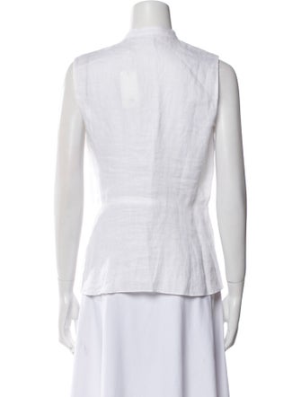 Tory Burch Silk Mock Neck Blouse