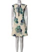 Tory Burch Floral Print Mini Dress