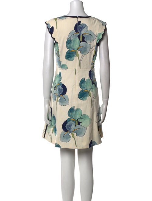 Tory Burch Floral Print Mini Dress