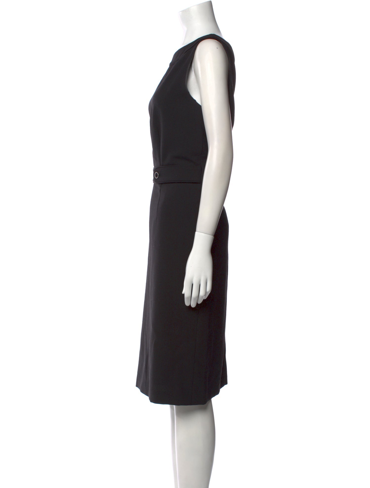 Tory Burch Bateau Neckline Knee-Length Dress