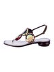 Tory Burch Leather T-Strap Sandals