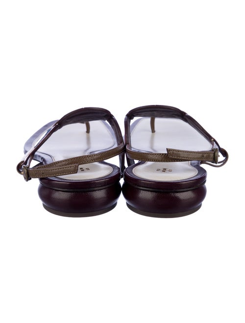 Tory Burch Leather T-Strap Sandals