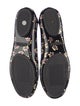 Tory Burch Patent Leather Floral Print Flats