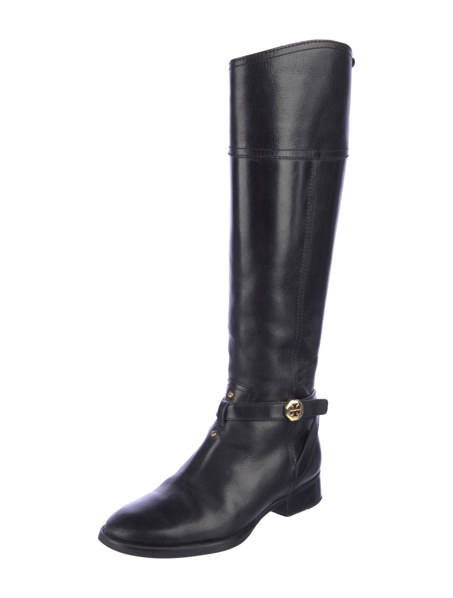 Tory Burch Leather Riding Boots