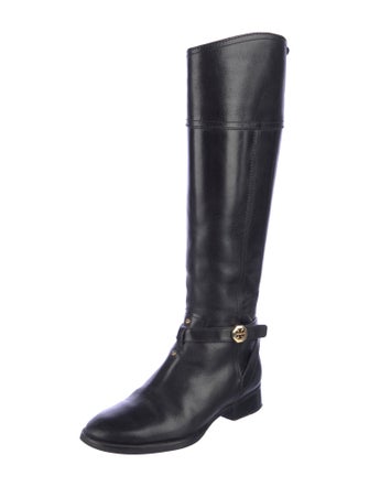 Tory Burch Leather Riding Boots