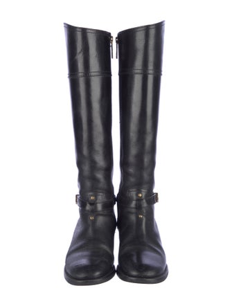 Tory Burch Leather Riding Boots