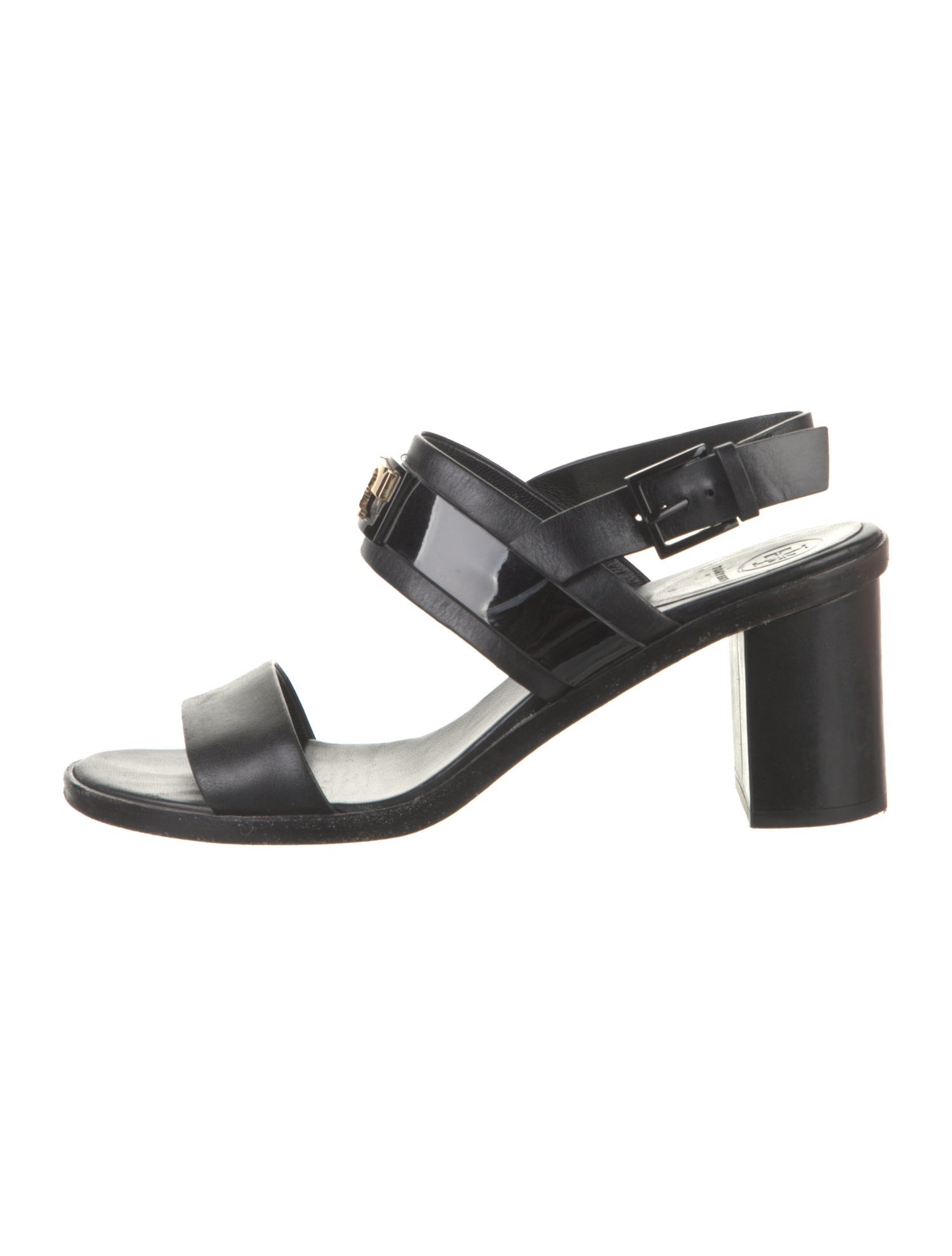 Tory Burch Leather Slingback Sandals