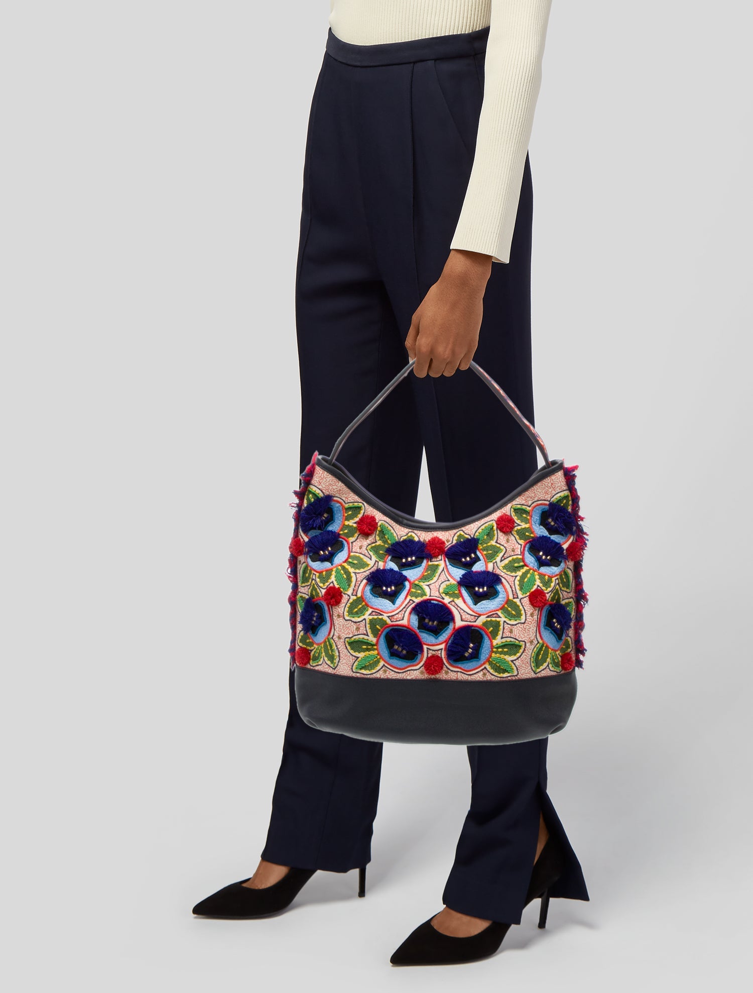 Tory Burch Canvas Shoulder Bag