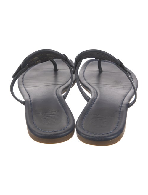 Tory Burch Patent Leather T-Strap Sandals