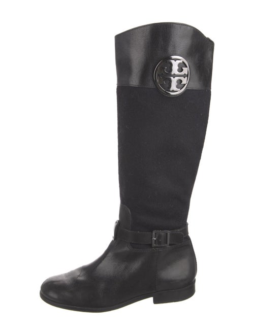 Tory Burch Leather Riding Boots
