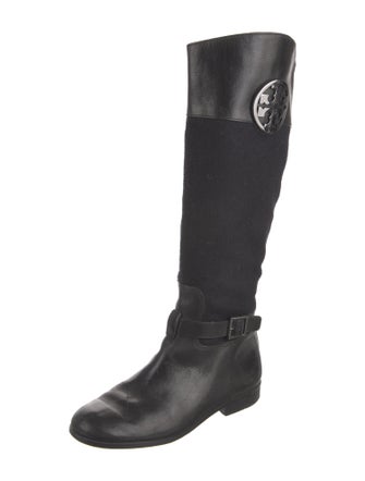 Tory Burch Leather Riding Boots