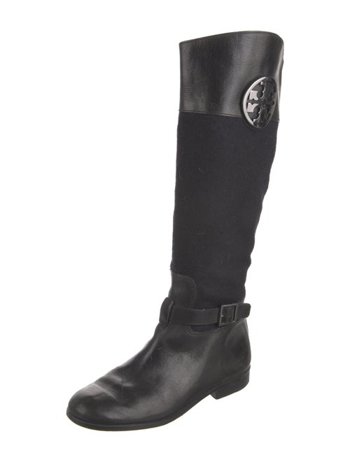 Tory Burch Leather Riding Boots