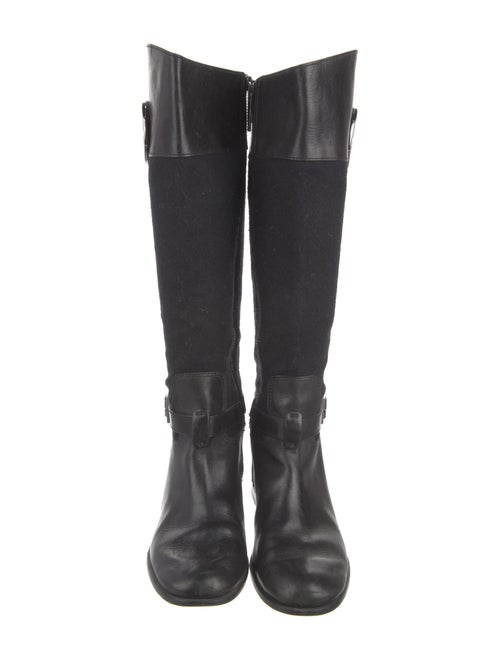 Tory Burch Leather Riding Boots