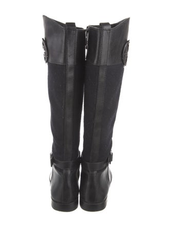 Tory Burch Leather Riding Boots