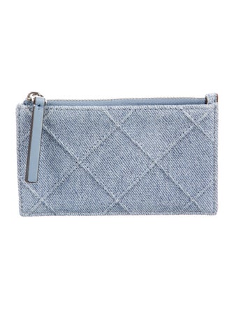 Tory Burch Denim Wallet
