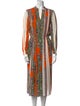 Tory Burch Printed Midi Length Dress