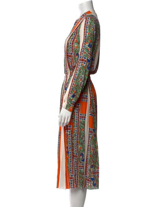 Tory Burch Printed Midi Length Dress