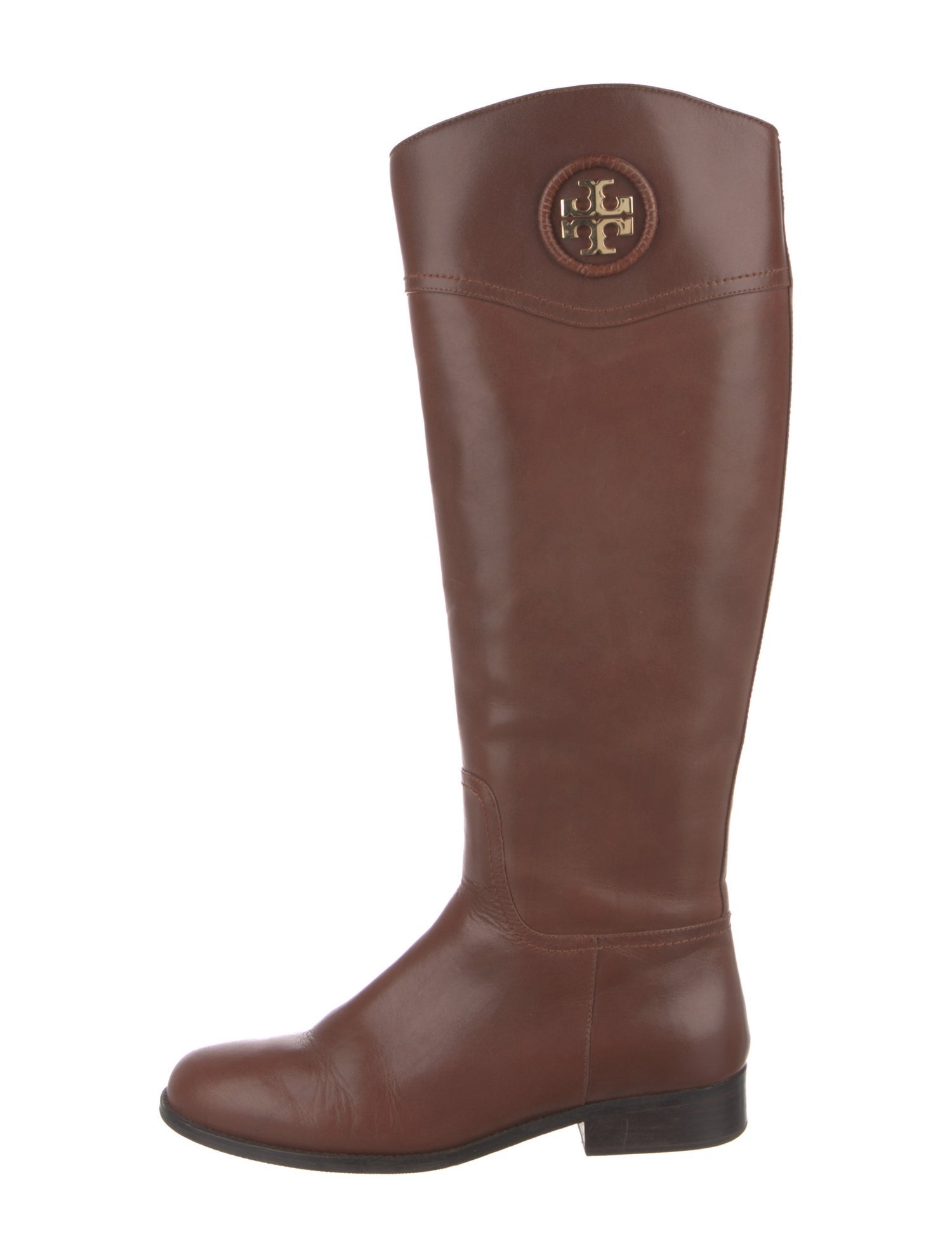 Tory Burch Leather Riding Boots