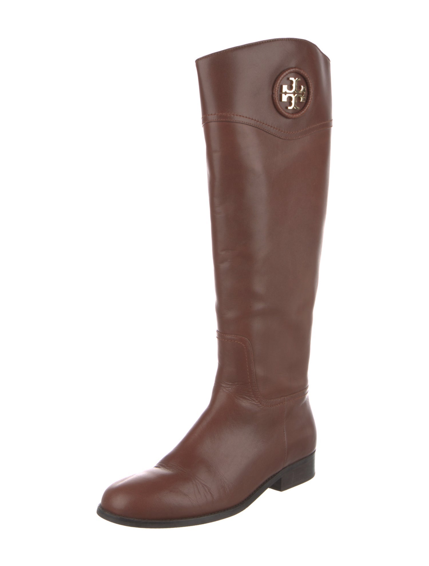 Tory Burch Leather Riding Boots