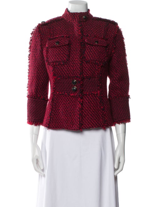 Tory Burch Tweed Pattern Jacket