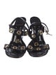 Tory Burch Patent Leather T-Strap Sandals