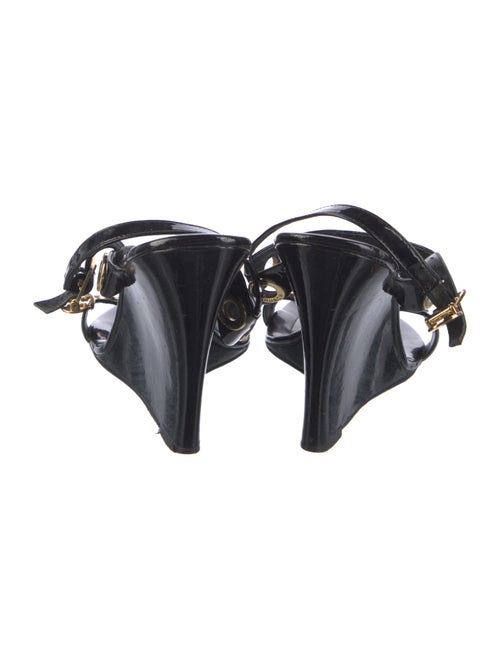 Tory Burch Patent Leather T-Strap Sandals