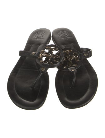 Tory Burch Leather Slides