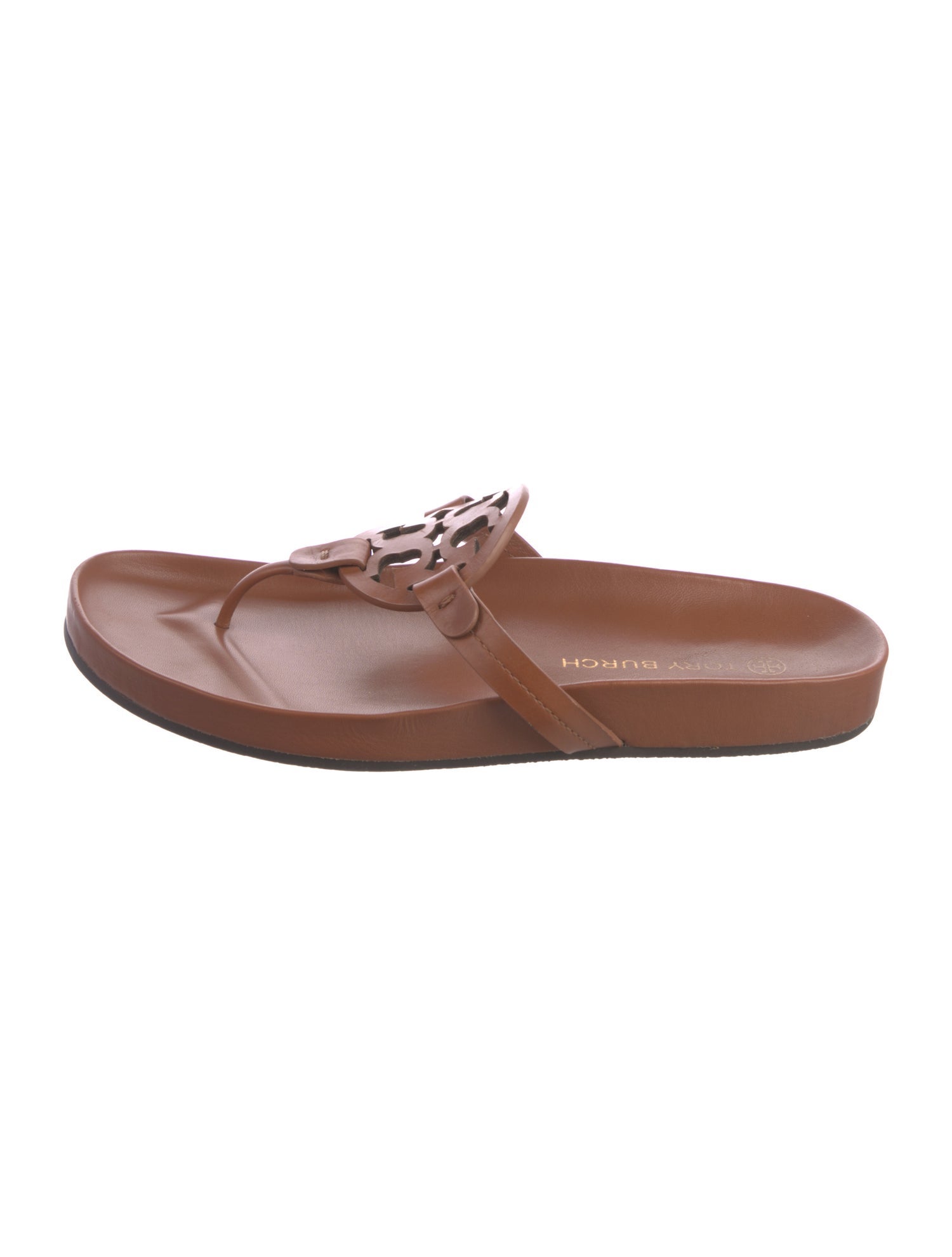 Tory Burch Leather Slides