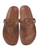 Tory Burch Leather Slides