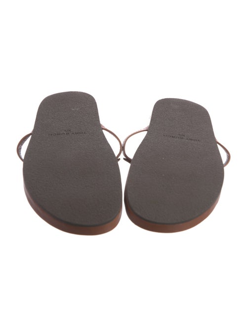 Tory Burch Leather Slides