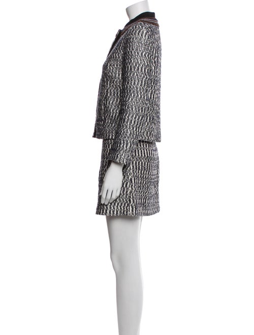 Tory Burch Printed Embroidered Accent Skirt Set